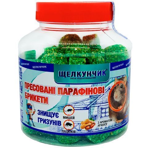 Щелкунчик 320 г, бутылка (зеленый брикет, арахис) 4826 фото