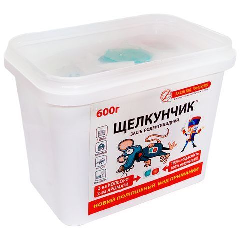 Щелкунчик 600 г, ведро (тесто, арахис-сыр) 5239 фото