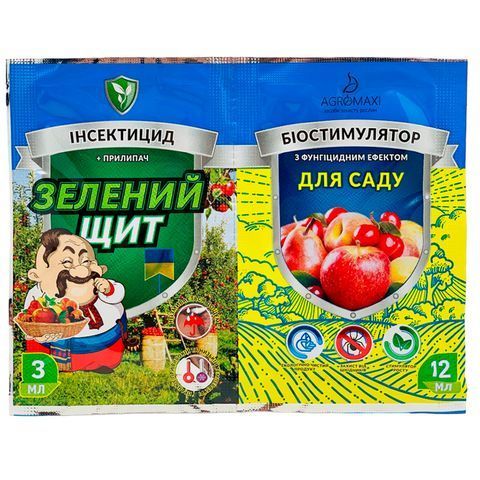 Зеленый щит для сада 3мл + 12мл 5359 фото