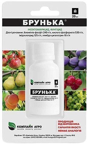 Брунька 20 мл (блистер) 3152 фото